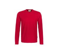 HAKRO Langarmshirt Heavy Herren #278 Gr. M rot