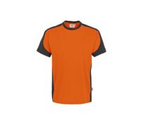 HAKRO 290 Comfort Fit T-Shirt Rundhals orange/anthrazit, Einfarbig