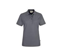 HAKRO MIKRALINAR® Regular Fit Damen Poloshirt anthrazit, Einfarbig