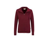 Hakro No. 0406 Damen Sweatjacke Premium weinrot - S