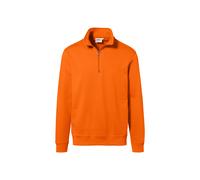 HAKRO 451 Comfort Fit Troyer orange, Einfarbig