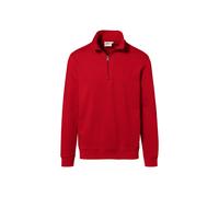 Hakro No. 0451 Zip-Sweatshirt Premium rot - 5XL
