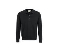 Hakro No. 0457 Pocket-Sweatshirt Premium schwarz - L
