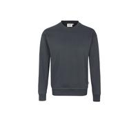 HAKRO 475 Comfort Fit Sweatshirt Rundhals anthrazit, Einfarbig