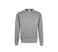 Hakro No. 0475 Sweatshirt MIKRALINAR® grau meliert - 4XL