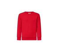 Hakro No. 0541 Kinder Sweatshirt Bio-Baumwolle rot - 158/164