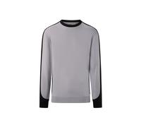 Hakro No. 0549 Sweatshirt Contrast MIKRALINAR® ECO titan/schwarz - XS