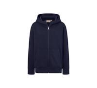 Hakro No. 0565 Kinder Kapuzen-Sweatjacke Bio-Baumwolle tinte - 134/140