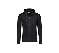 Hakro No. 0605 Kapuzen-Sweatjacke Premium schwarz - 4XL