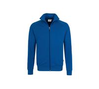 HAKRO Sweatjacke College 606, royalblau, Größe S (Outdoorkleidung & Freizeitkleidung)