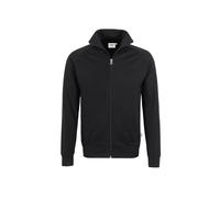 HAKRO Sweatjacke College 606 Herren Schwarz Größe S