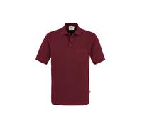 HAKRO Pocket-Poloshirt 802 Top XXL weinrot