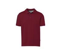 Hakro No. 0814 COTTON TEC® Poloshirt weinrot - S