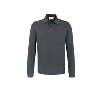HAKRO Longsleeve-Poloshirt Mikralinar® 815, anthrazit, Größe 5XL (Arbeitshemd & Arbeitsshirt)