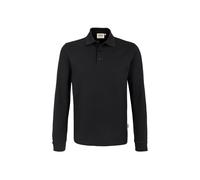 Hakro No. 0815 Longsleeve-Poloshirt MIKRALINAR® schwarz - 3XL