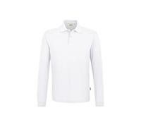 Hakro No. 0815 Longsleeve-Poloshirt MIKRALINAR® weiß - XS