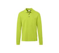 Hakro No. 0817 Pocket-Longsleeve-Polo MIKRALINAR® ECO kiwi - 5XL