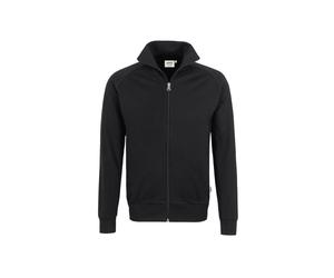 Hakro NO. 606 Sweatjacke College - schwarz - L