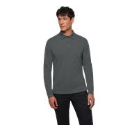 HAKRO Longsleeve-Poloshirt Mikralinar® 815, anthrazit, Größe XL (Arbeitshemd & Arbeitsshirt)