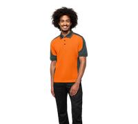 Hakro NO. 839 Poloshirt Contrast - orange/anthrazit - 6XL