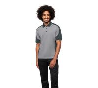 HAKRO Poloshirt Contrast Mikralinar® 839, titan/anthrazit, Größe 4XL (Arbeitshemd & Arbeitsshirt)