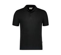 HAKRO Organic Regular Fit Poloshirt Kurzarm schwarz