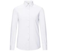 HAKRO Comfort Fit Bluse weiss, Einfarbig