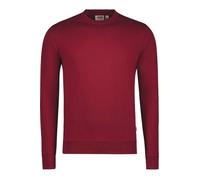 HAKRO Performance Comfort Fit Sweatshirt Rundhals weinrot, Einfarbig