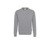 HAKRO 475 Comfort Fit Sweatshirt Rundhals grau, Einfarbig