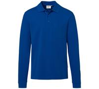 Hakro | Pocket-Longsleeve-Polo | Mikralinar Eco | 0817 | royalblau 5XL