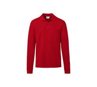 Hakro | Pocket-Longsleeve-Polo | Mikralinar Eco | 0817 | rot 2XS