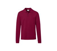 Hakro | Pocket-Longsleeve-Polo | Mikralinar Eco | 0817 | weinrot S