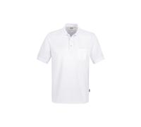HAKRO Pocket-Poloshirt Mikralinar® | Herren | 0812001011 | weiß |...