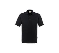 HAKRO Pocket-Poloshirt Mikralinar® | Herren | 0812005012 | schwarz...