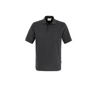 Hakro Pocket-Poloshirt Mikralinar® Herren 0812064012 karbongrau 6XL