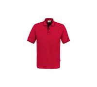 HAKRO Poloshirt Casual | Herren | 0803002003 | rot/schwarz | Gr. XS