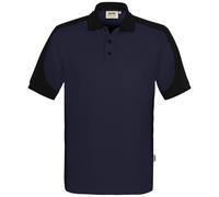 HAKRO Performance Regular Fit Poloshirt Tinte/schwarz, Zweifarbig