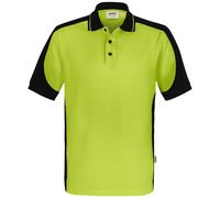 HAKRO Performance Regular Fit Poloshirt Kiwi/schwarz, Zweifarbig