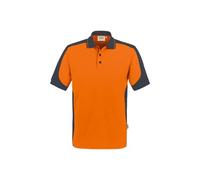 Hakro Contrast-Poloshirt Performance - orange/anthrazit 4XL