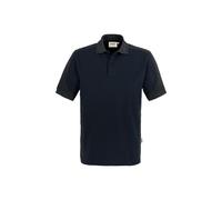 HAKRO Poloshirt Contrast Mikralinar® 839, tinte/anthrazit, Größe 3XL (Arbeitshemd & Arbeitsshirt)