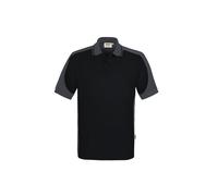HAKRO Performance Regular Fit Poloshirt Schwarz/karbongrau, Zweifarbig