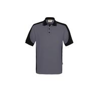 Hakro Poloshirt Contrast Mikralinar Eco 0539 anthrazit/schwarz 2XL