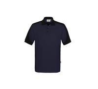 Hakro | Poloshirt Contrast Mikralinar Eco | 0539 | tinte/schwarz 3XL