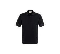 Hakro CONTRAST-POLOSHIRT PERFORMANCE # 839 UNISEX (5XL, schwarz/anthrazit)