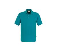 HAKRO Poloshirt Mikralinar® 816 – Arbeitsshirt – smaragd – Größe XS