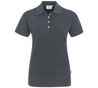 HAKRO Damen Poloshirt Stretch 222, anthrazit, Größe XS (Arbeitshemd & Arbeitsshirt)