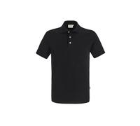Stretch-Poloshirt "822" schwarz S