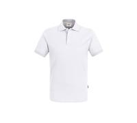 HAKRO Poloshirt Stretch 822, weiß, Größe M (Arbeitshemd & Arbeitsshirt)