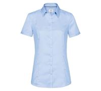 HAKRO Regular Fit Bluse Kurzarm himmelblau