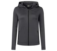 Hakro Damen Kapuzen-Tecjacke Eco 0273 karbongrau XL